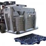 Upevnění vysokozdvižného vozíku Betonová bloková svorka třídy 3