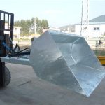 Vysokozdvižný vozík 3 tuny s kbelíkem, hydraulický kbelík