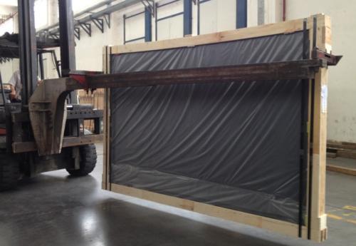 Manipulace se sklem vysokozdvižného vozíku